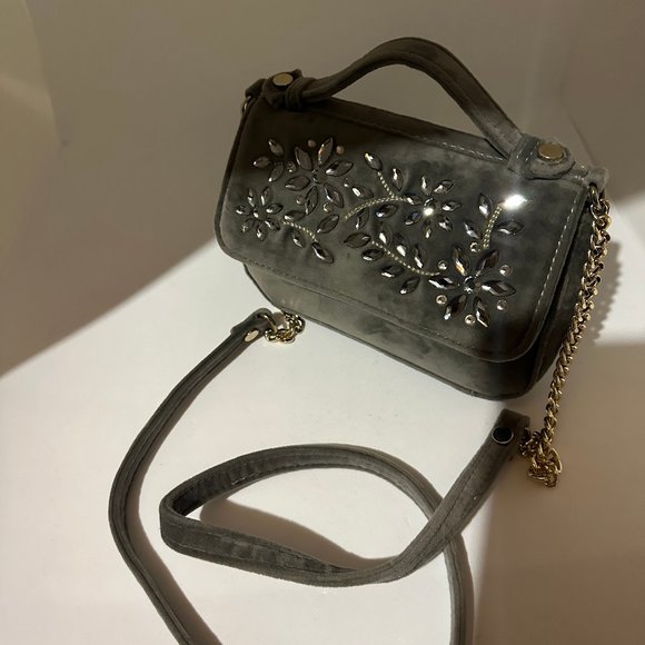 Indigo Cross Body Bag-Velvet - Picture 4 of 7